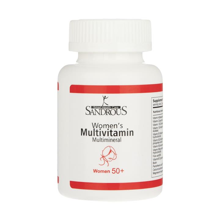 مولتی ویتامین مولتی مینرال خانم های بالای 50 سال سندروس بسته 60 عددی